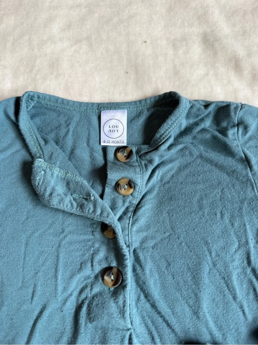 Lou lou & co blue top and bottom set